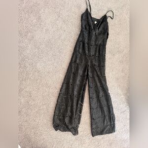 Chic Black Lace Jumpsuit